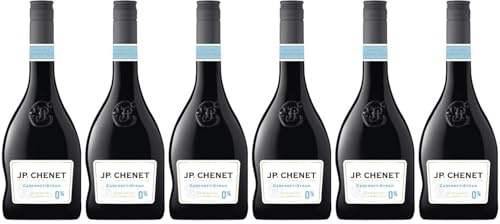 JP Chenet - Free Cabernet Syrah Vin rouge sans alcool - Sans arômes ajoutés, goût authentique - Origine : France (6 x 0.75 L)