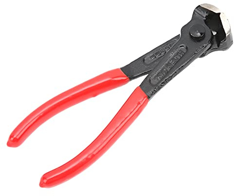 Flat Cutting Nipper, Comfortable Fingertip Control Cutter End Pliers Iron Flush Cut Design with Smooth Chop for Violin Making Guitar Frets