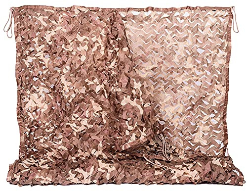 NINAT Red de Camuflaje para la Caza Redes de Camuflaje | Militar el Camuflaje Cubre Objetos Decorar Acampar y Dar Sombra 1x2M,2x3M,1.5x4M,2x5M,2x6M,2x8M,3x3M,3x6M,4x5M,4x6M,5x5M,6x6M