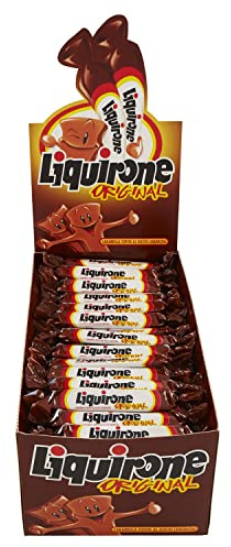 Perfetti - Liquirone Original Caramella Toffee Gusto Liquirizia - [Box da 250 pezzi] - Incartati Singolarmente - Box Official 2022