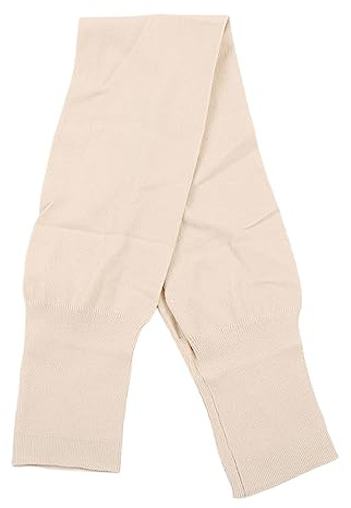 SUNGOOYUE Shoulder Support Brace Wrap, Soft Cotton Tencel Double Compression Shoulder Arm Sleeves Wrap Protector Warmer for Pain Relief (Skin Color)