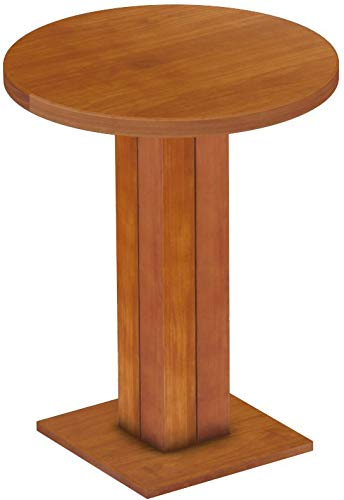 B.R.A.S.I.L.-Möbel Brasilmöbel Bartisch Rio UNO Rund 90 cm Kirschbaum Stehtisch Holz Tisch Pinie Massivholz Hochtisch Bistrotisch Tresen Bar Thekentisch Echtholz Größe und Farbe wählbar