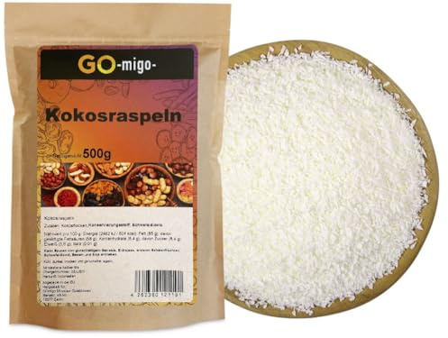 0,5kg Kokosraspeln Kokosraspel Raspel Kokos 500g