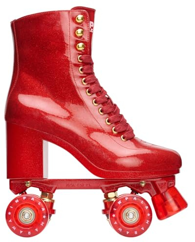 Impala Rollschuhe Marawa High Heel Skate Marawa Red Glitter 9