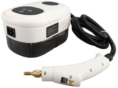 Handdampfreiniger, 2500 W, Professioneller Tragbarer Intelligenter Dampfreiniger mit Touchscreen, Hochtemperatur-Druckdampfreiniger für Zuhause, Auto, Fliesen, Fugen, Möbel