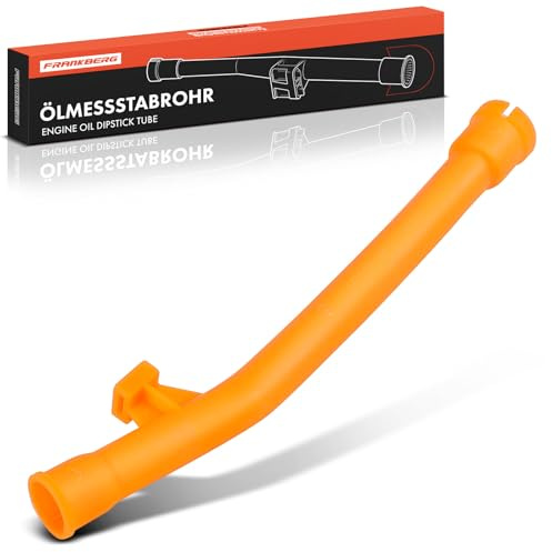 Frankberg Motoröl-Dipstick-Rohr Replace# 06A103663B | Kompatibel mit A3 8L1 Leon 1M1 Golf IV 1J1 Polo 9A 9N B.o.r.a 1J1 TT 8N3 Replace# 06A103663B