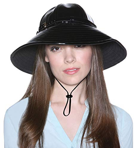 VINRELLA Rain & Sun Hat, Bucket Hat, Great for Travel & Hiking, Sleek Rain Hat Waterproof for Women, Waterproof Hat for Women