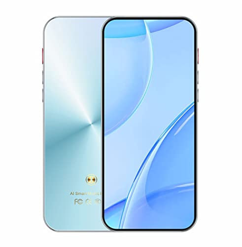 MP3-Player mit Bluetooth und WLAN, 4-Zoll-Touchscreen-MP4-MP3-Player, Tragbarer HiFi-Sound-Digital-Audio-Player mit Lautsprecher, Digitale Musik-Player-Geschenke, 2 GB + 16 GB (Himmelsfarbe)