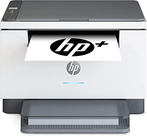 HP Laserjet MFP M234dwe Wireless Monochrome All-in-One Laser Printer, Print&Copy&Scan, 600x600 dpi, 30ppm, Duplex Printing, 1.27 LCD Display, Wi-Fi, Ethernet, Lanbertent Printer Cable (Renewed)