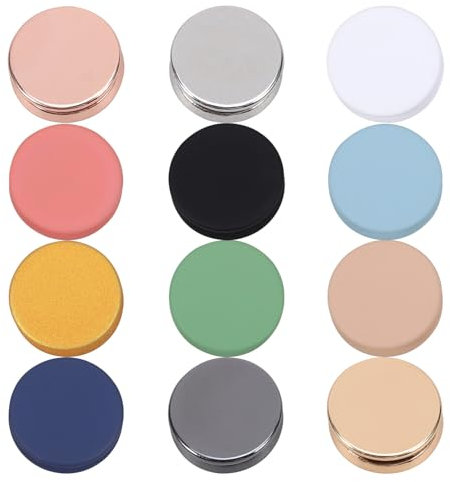 TEHAUX 12stücke Magnetische Broschen Für Schals Und Tücher Tragbare Magnetknöpfe Für Hijabs Wiederverwendbar Und Langlebig Für Hochzeiten Und Formelle Anlässe