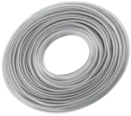 FUNOMOCYA 45m Cavo per Decespugliatore Resistente all Usura per Taglio Accessorio per Falciatrici e Bordatori da Giardino
