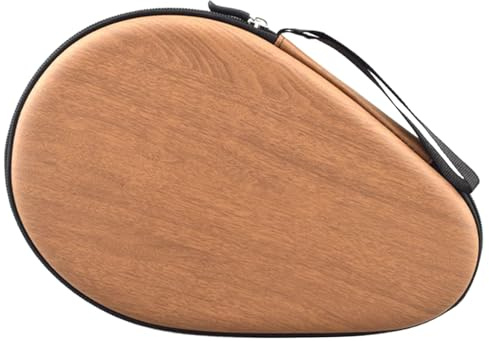 Hattba Tasche für Tischtennisschläger mit Reißverschluss, Tischtennis-Hülle, Aufbewahrungstasche für Pingpong