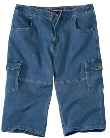 ATLAS FOR MEN - Bequeme 3/4 Cargo-Jeans - 5XL