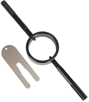 Lo strumento compressore a molla per forcella del motociclo funziona con la maggior parte delle forcelle Sreetbike capovolte in alluminio