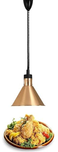 Lampada riscaldante for scaldavivande Lampada riscaldante for scaldavivande Lampada riscaldante for buffet Luce riscaldante for conservare gli(Copper)