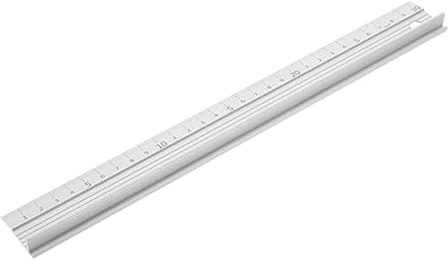 Aluminium Cutting Ruler, Raised Grip Safety Ruler, Precision Marking Guide