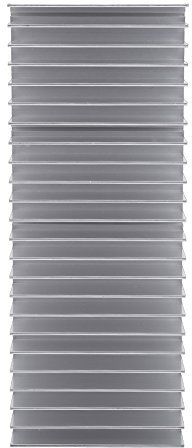 Hilitand Aluminium Heat Sink, 150 * 59 * 25MM, 24 Teeth, Thermal Conductivity Amplifier, Part Number: Hilitandin8zgdm2ap, Wide Application