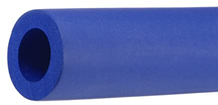 Rebower Rohrisolierung Schläuche Wärmeschutz Schaumschläuche Haltegriffe [für Klempnerei Isolierhülle] - 18mm ID/3.3ft/Blau