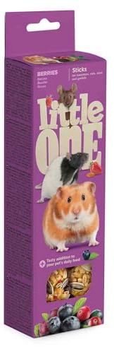 LITTLEONE Sticks Bayas Hamster Rata Ratones JERBOS 8X 120GR