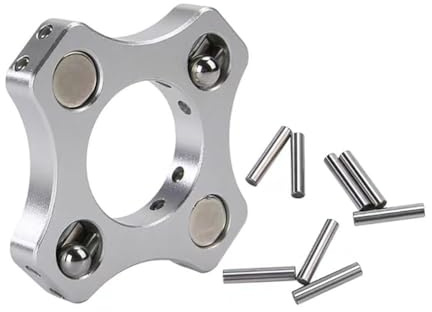 Magnetkupplung WS8 Kompatibel mit WobbleX Kopplung HevORT 3D Drucker mit T8 Z-Achse Gewindeschraube, alle anderen 3D Drucker und CNC Maschinen mit T8 Schraube (WS08)