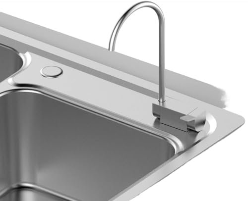 Küchenarmaturen für Umkehrosmoseanlage, gebürsteter Schwanenhals, Wasserfilter, Wasserhahn, moderne Küchenarmatur