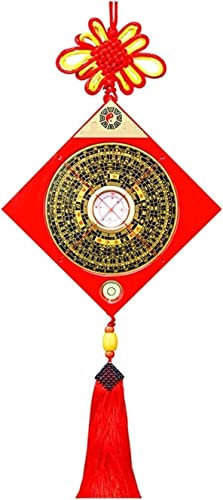 Klatsch-Kompass, Feng-Shui-Kompass, acht Diagramme, Platte, hochpräzise, ​​professioneller umfassender Kompass aus reinem Kupfer, Kompass, Heim-Anhänger, Alter chinesischer Kompass (Farbe: A) (Farbe:
