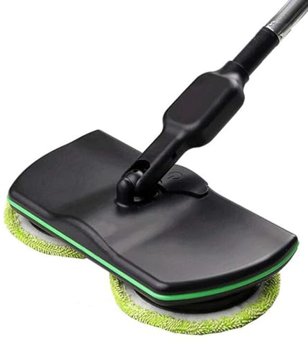 DSDGVDFBV 360 ° Pulizia Fionda Mop, Scopa Elettrica Portatile Portatile Lavapavimenti Portatile Lavapavimenti Lucidatrice Lucidatrice per Soffitto Pavimento Polvere Parete,Verde