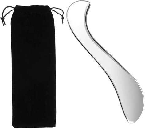 Tool for Soft Tissue Mobilization Gua Sha Massage Scraper Stainless Steel Muscle Scraper Tools Muscle Relaxation Massage Scraping Tool Gua Sha Muscle Scraper Massage Tool Muscle Scraper