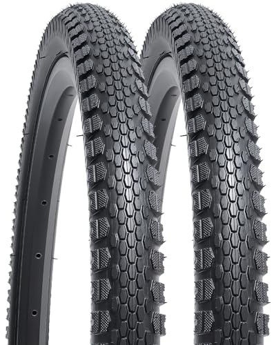 YunSCM 2PCS Faltbare 16 Zoll Fahrradreifen 16x1.35 Mantel 37-305 kompatibel 16X1.35 Stadt/Straße/Rennräder/Kinderfahrrad (Y-1419)