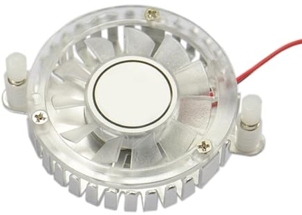 Asukohu Ventola per scheda grafica compatta da 5 V-12 V per piccoli PC case router applicazioni di stampa 3D ventilazione 4500 giri/min dissipatore di calore rotondo