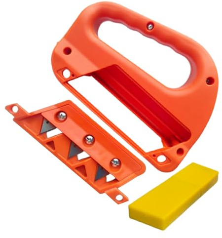 Senermter Coupe De Plâtre | Rabot d'Angle Ajustable 45° et 60° pour Plâtre - Coupe-Bordure pour Cloisons - pour Travaux de Rénovation Construction Maison Garage Intérieur