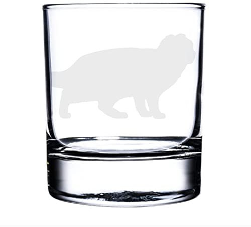 Scottish Fold Cat Engraved Whisky Glass, Cat Gift, Cat Glass, Gift for Women, Gift for Men