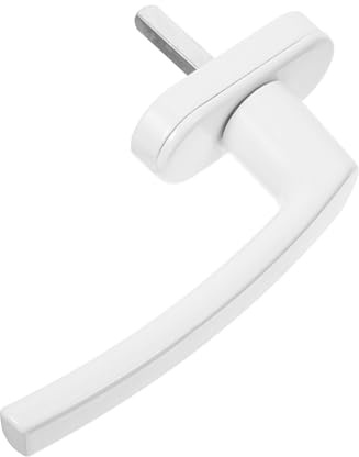 DOITOOL Aluminum Alloy Casement Window Handle Casement Window Handles Locks Key Locking White Finish