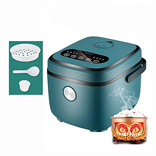 Mini Cuociriso (2,5L) Rice Cooker Multifunzionale Per Uso Domestico, Prenotazione 24 Ore E Conservazione Del Calore, Per 1-3 Persone 220-240V US/EU(A)