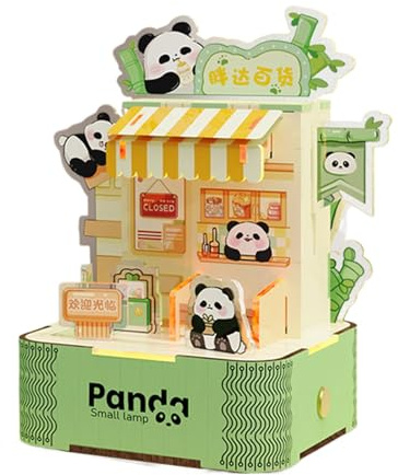 Model Building Kit, Jigsaw Light, Jigsaw Puzzle, Bedroom Desk Lamp, Creative Lamp, Acrylic Learning Educational Model Building Kit Lamp for Bedroom Nursery