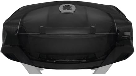 Grillabdeckung für Napoleon TravelQ PRO285 & 285, Weber Q1200 Grill, robuste und wasserdichte Grillabdeckung für Napoleon-Grillzubehör, Schwarz