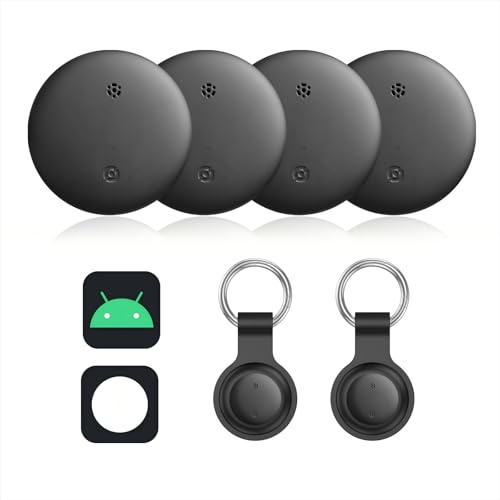 Android Smart Tag Google-kompatibel KeyFinder, enhetssökar-app (exklusiv för Android), Bluetooth-nyckel Finder för mobiltelefoner/plånbok/resväskor/resväskor. (4)