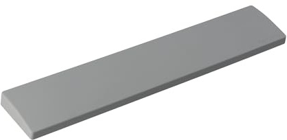 Keychron Gray Silicone Wrist & Palm Rest, 12.89 for 75% Compact Keyboard Series V1/V2/Q1/Q2 & Lemokey P1 (Pro/Max/HE) – Anti-Slip Base – Smooth & Soft Support
