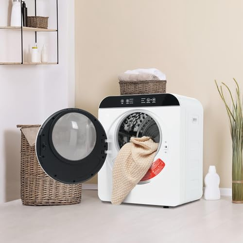 Generisch Secador de escape de 3 kg con esterilización UV y alta temperatura, 6 programas de secado, montaje en pared, temporizador de 10 – 180 min, bloqueo para niños, doble sentido de giro, ideal