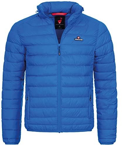Höhenhorn Balmhorn herrjacka, övergångsjacka, täckjacka med huva, Blå 02, XL