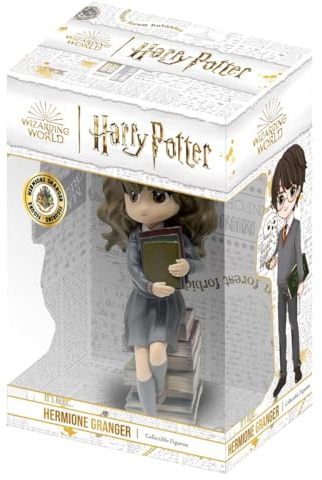 Plastoy Harry Potter Figur Chibi Hermine Granger mit Stapel Zauberbücher - Kunststoff - 24 cm