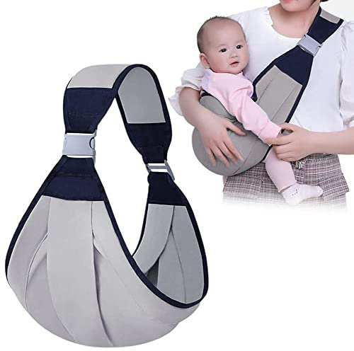 Tragetuch Atmungsaktiv,Babytrage Seitlich,Kindertrage Seitlich,Tragetuch Baby Neugeboren,Kleinkind Trage,Baby Sling,Wild Ride Kindertrage bis 20kg