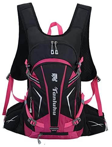 MAYIYAHO Fahrradrucksack Männer und Frauen Outdoor Bergsteigen Tasche Langlauf Laufrucksack Wasserdicht Atmungsaktiv Wasserflasche Wasserbeutel Rucksack