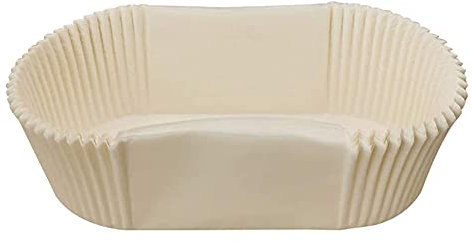 REHOC Lot de 80 moules à gâteau en papier sulfurisé avec revêtement antiadhésif droit