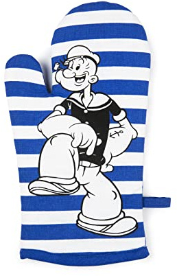 Excelsa Popeye Ofenhandschuh, Einheitsgröße, Futter 100% Baumwolle, Füllung aus Polyester