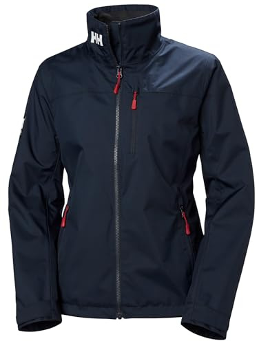 Helly Hansen Crew Jacket Chaqueta, 597 azul marino, S Mujer