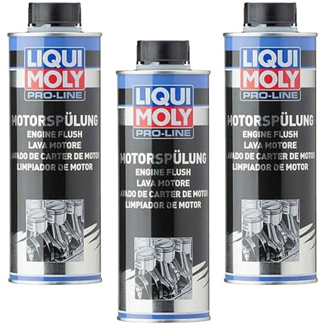 LIQUIMOLY 2425 ADDITIVO DETERGENTE Motore per Pulizia delle Fasce Elastiche. RIDECE I RUMORI del Motore ED I Suoi CONSUMI di Olio. Confezione : 3 FLACONi da 1 LITRO