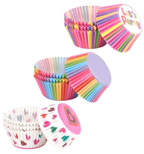 Confezione Da 300 Pirottini Per Torta, Pirottini Colorati, Pirottini Per Decorazione Torta Nuziale, Pirottini Per Muffin, Pirottini Per Dessert