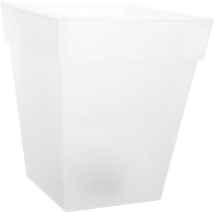 CAXUSD Lámpara De Maceta Cuadrada Jardinera Solar Maceta Luminosa Luz Solar Para Plantas Para Decoración De Jardín Terraza o Balcón Resistente Al Agua y Duradero