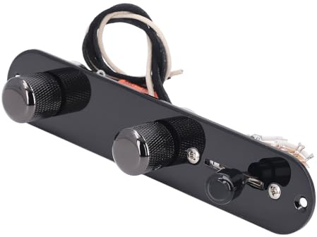 Vorgeborenes Bedienfeld von Aluminiumlegierung mit Humbucker -Abholungen für die Telecaster E -Gitarre, Ideal für den Bau oder die Wartung
